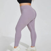 Plus Size High Waist Seamless Yoga Leggings