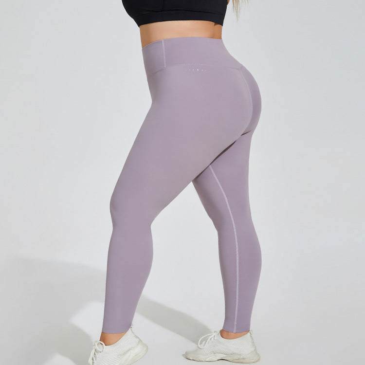 Plus Size High Waist Seamless Yoga Leggings