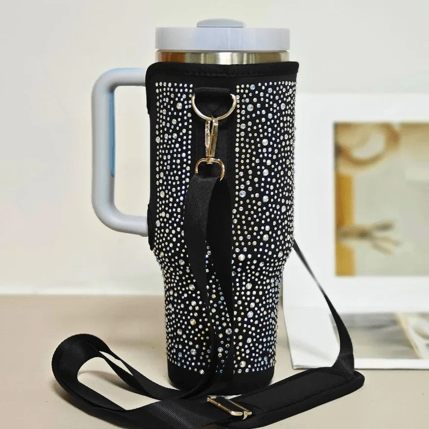 Bling Water Bottle Carrier Bag For Stanley Quencher H2.0 -