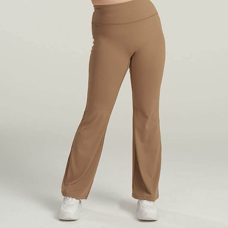 High Waist Flared Sports Pants