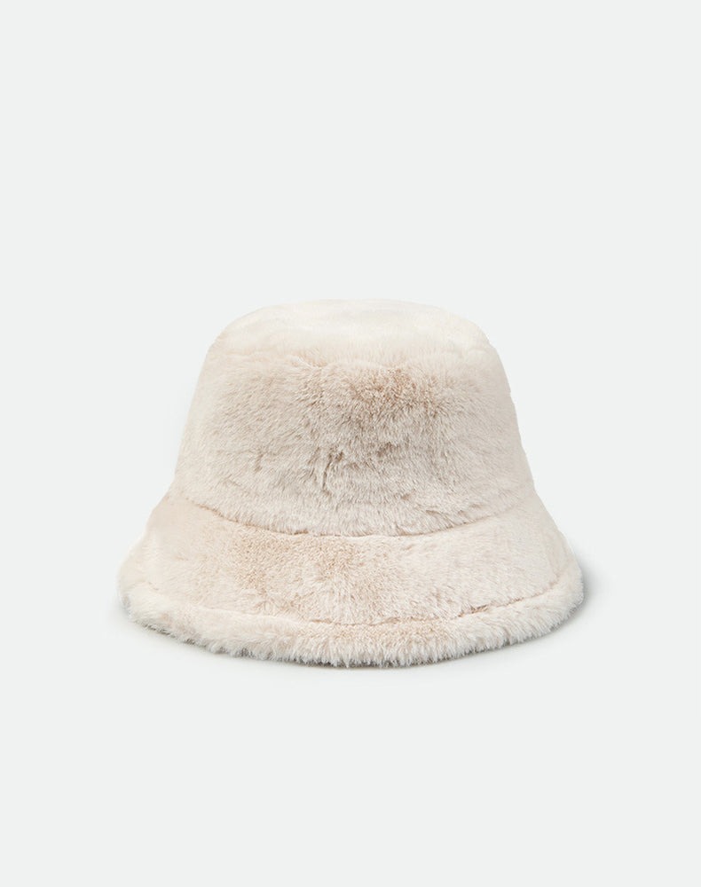 Winter Faux Fur Bucket Hat