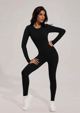 Solid Color Yoga Sports Set