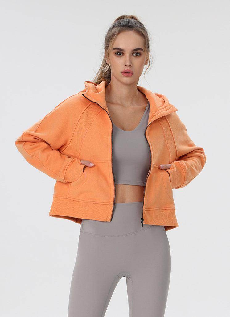 Yoga Long Sleeve Hooded Jacket