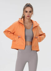 Yoga Long Sleeve Hooded Jacket