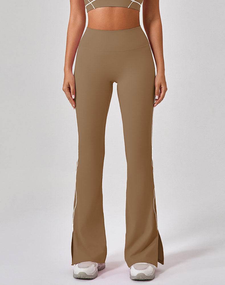 Tummy Control Wide Leg Yoga Flared Pants