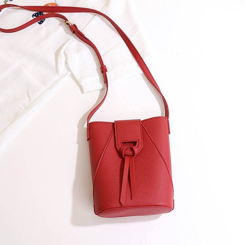 Mini Crossbody Bucket Cell Phone Bag