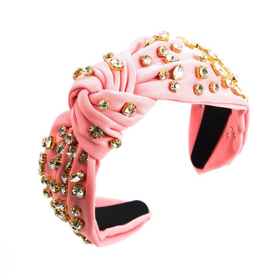 Jeweled Knotted Headband