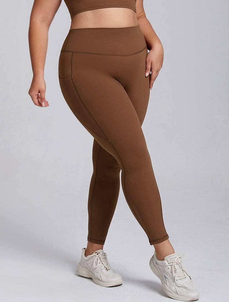 Plus Size High Waisted Yoga Leggings for Women