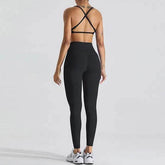 Seamless Sports Bra with Adjustable Straps