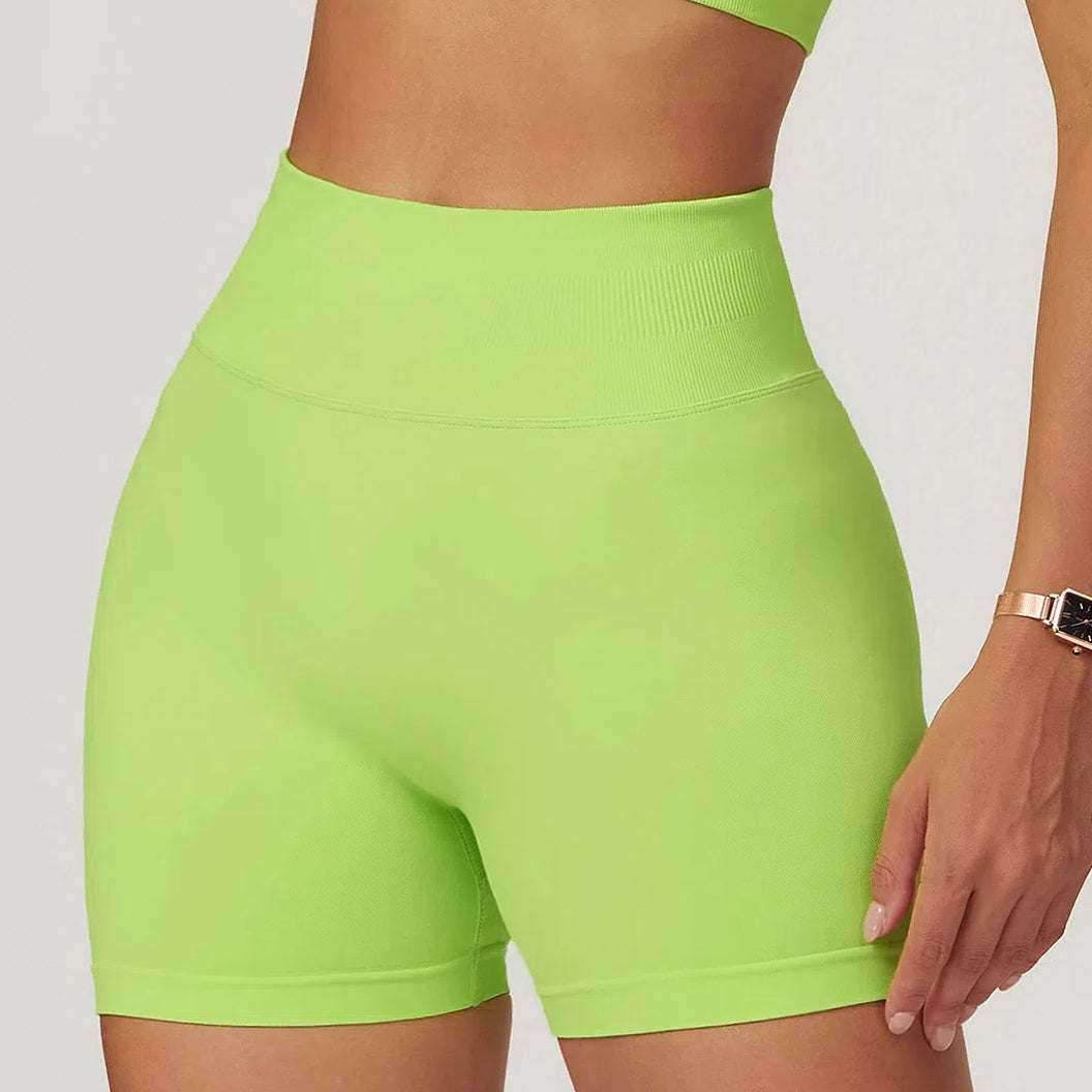 High Waisted Yoga Shorts