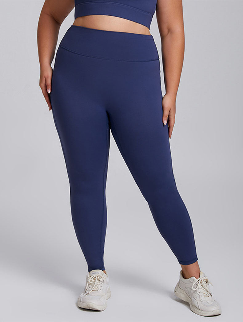 Plus Size High Waist Tummy Control Yoga Leggings