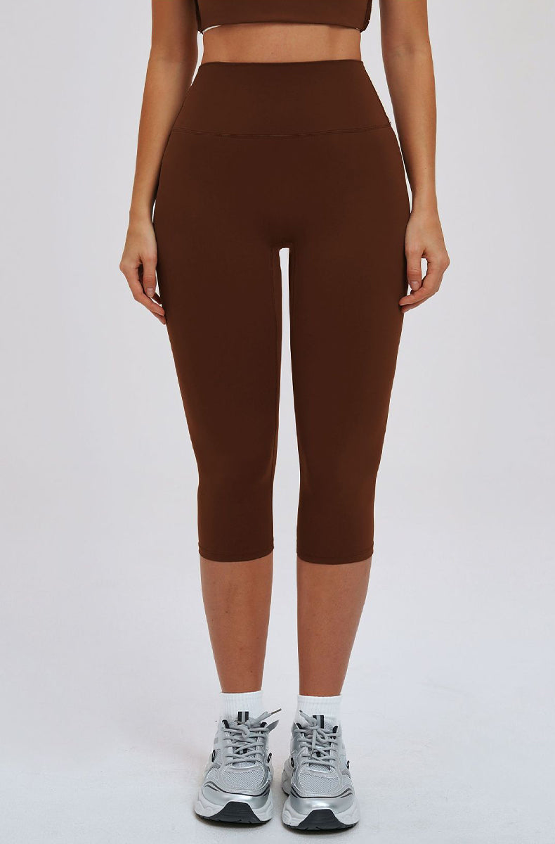 High Waist Capri Yoga Leggings