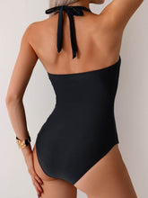 Tie Back One Piece Swimsuit