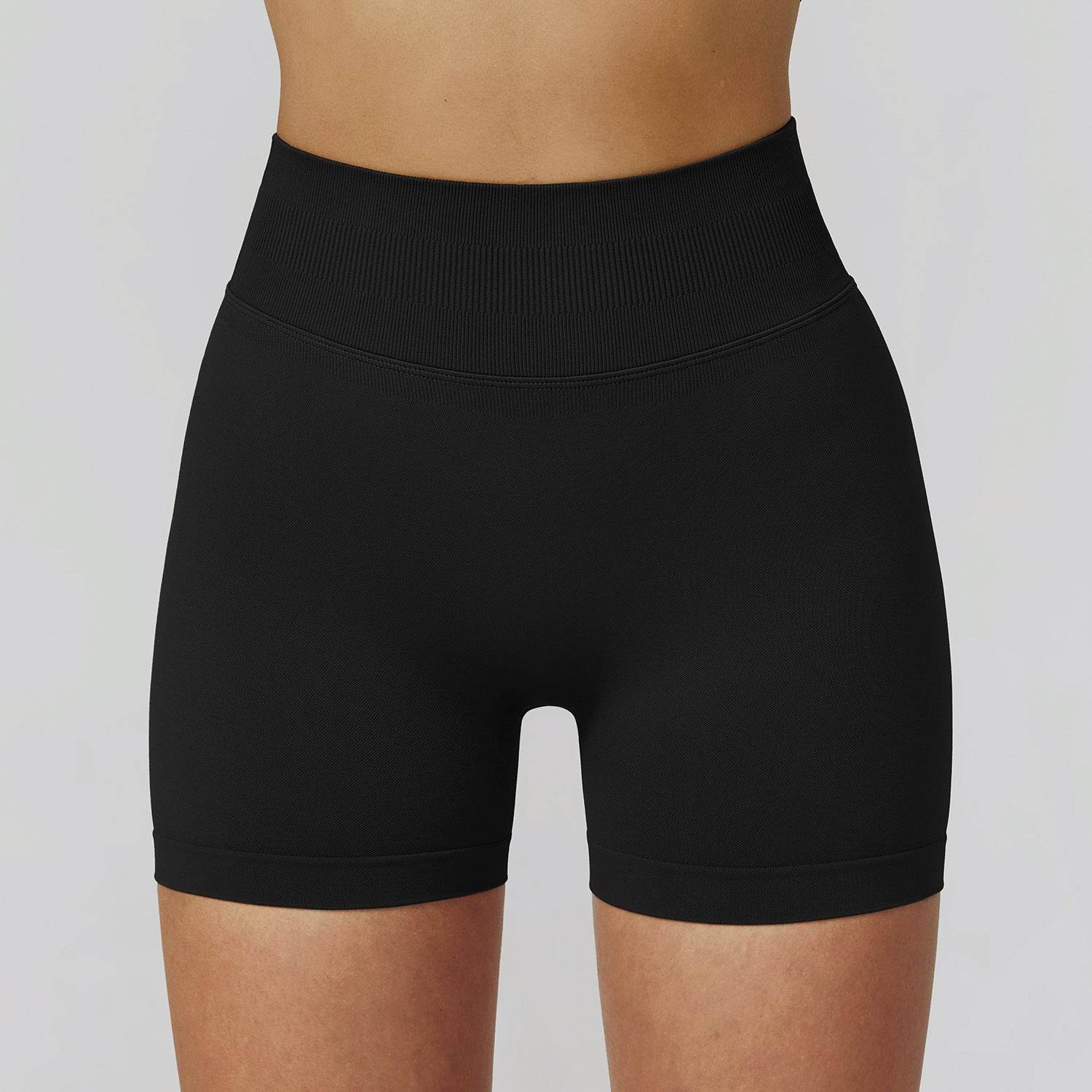 High Waist Workout Short Tummy Biker Shorts