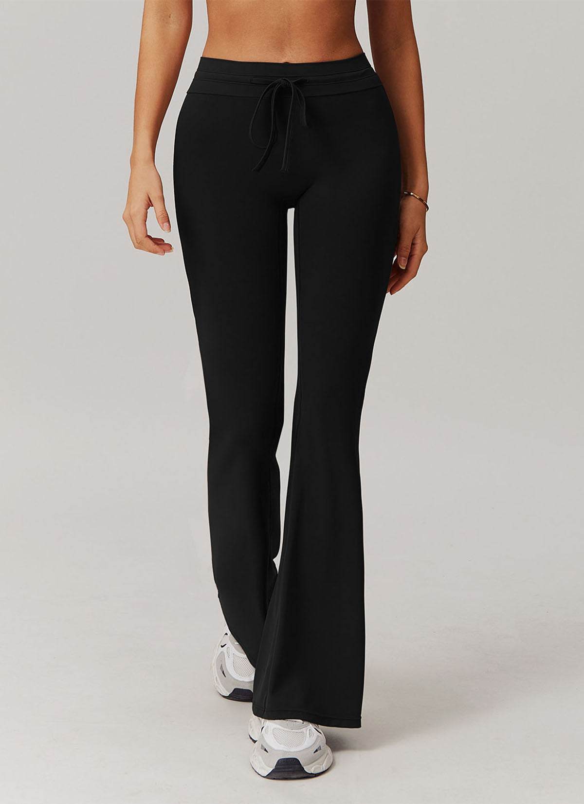 High Waist Wide Leg Yoga Flare Pants