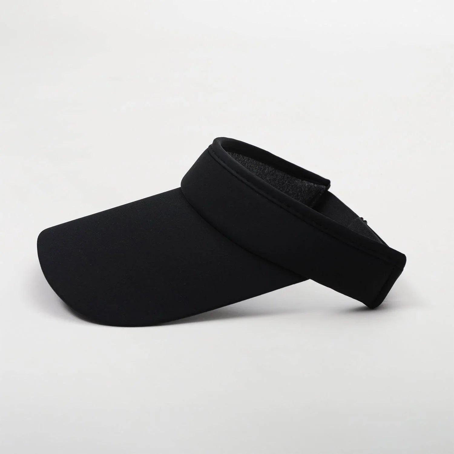 Wide Brim Sports Visor Hats Adjustable Empty Top Cap -