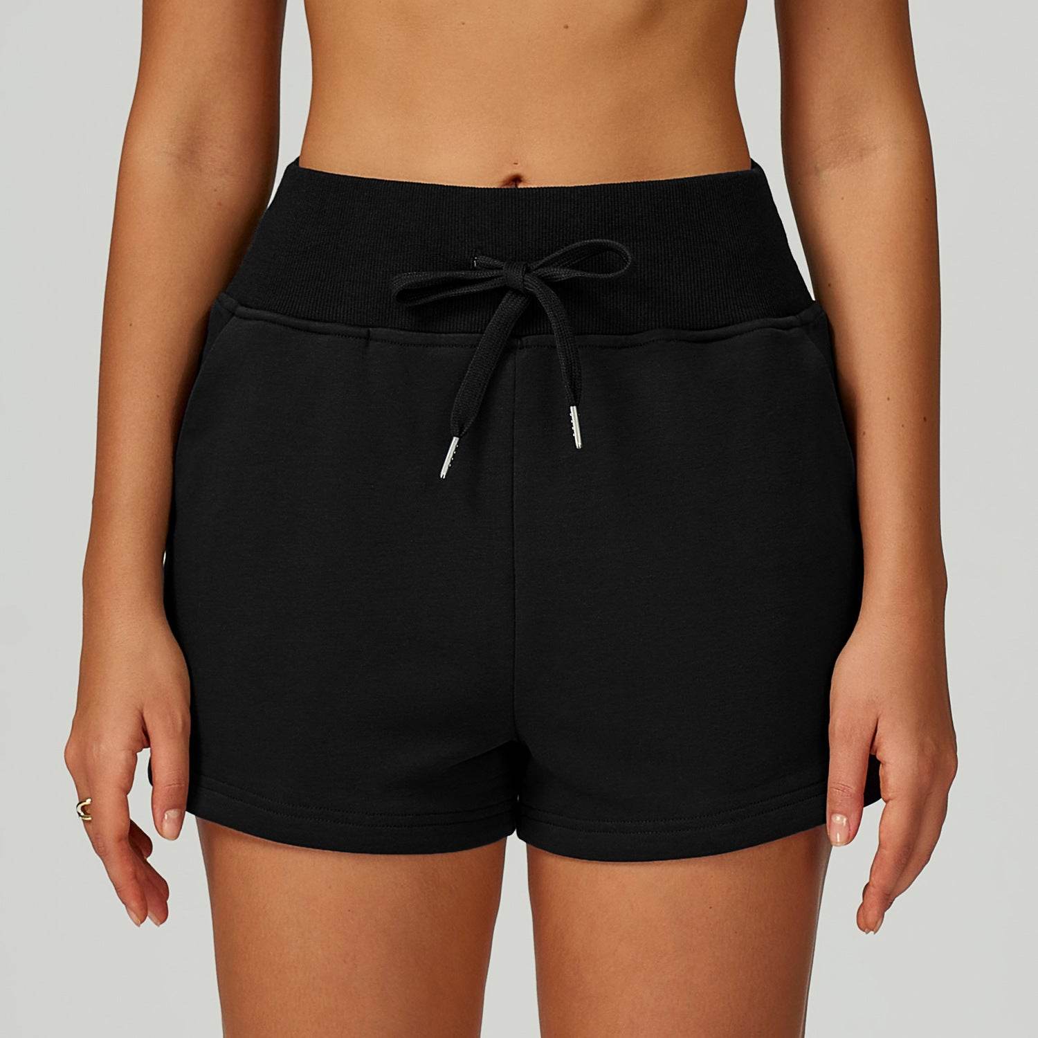 Sweat Shorts with Pockets Drawstring Casual Lounge Short