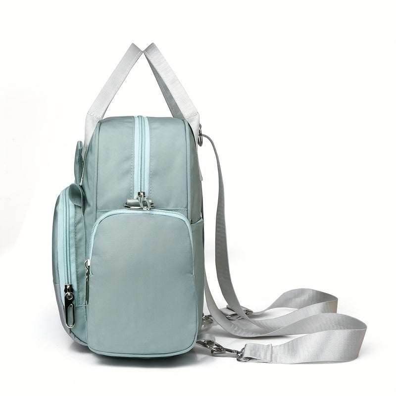 Solid Color Flare Mommy Handbag