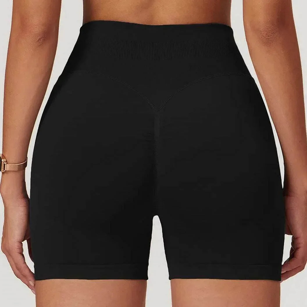 High Waisted Yoga Shorts -