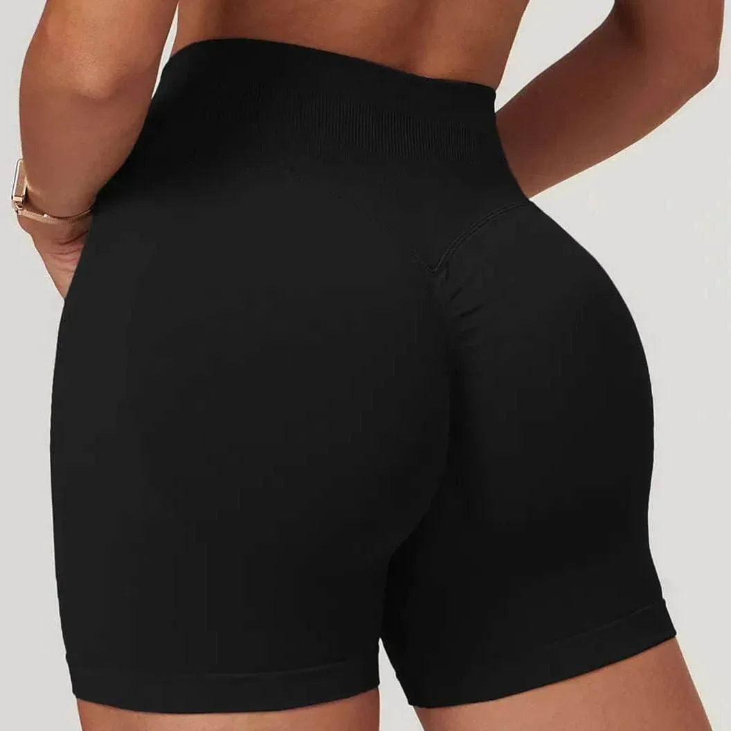 High Waisted Yoga Shorts -