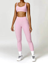 Yoga Wear Set With Bra and Leggings