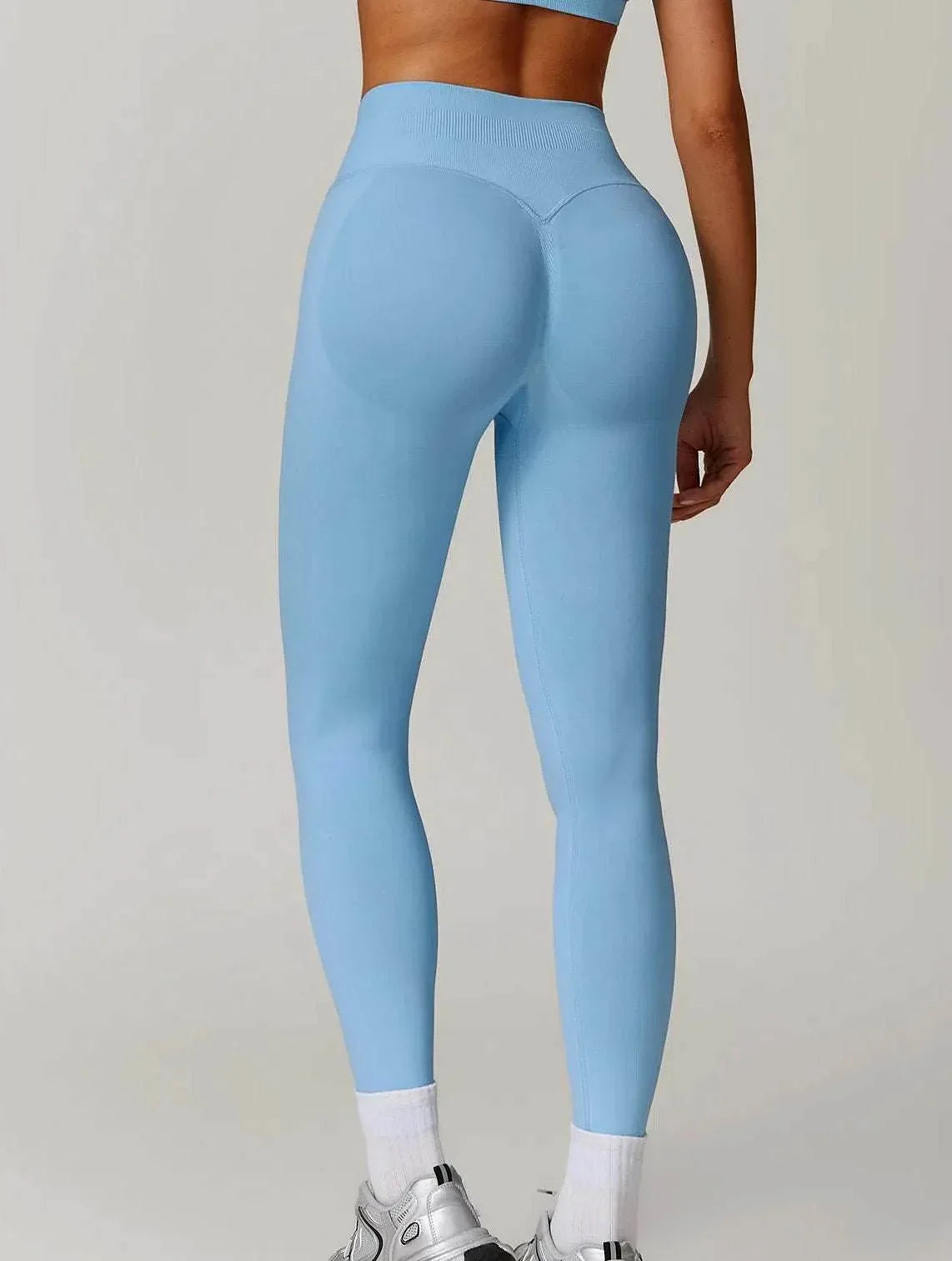 High Waist Athletic Leggings -