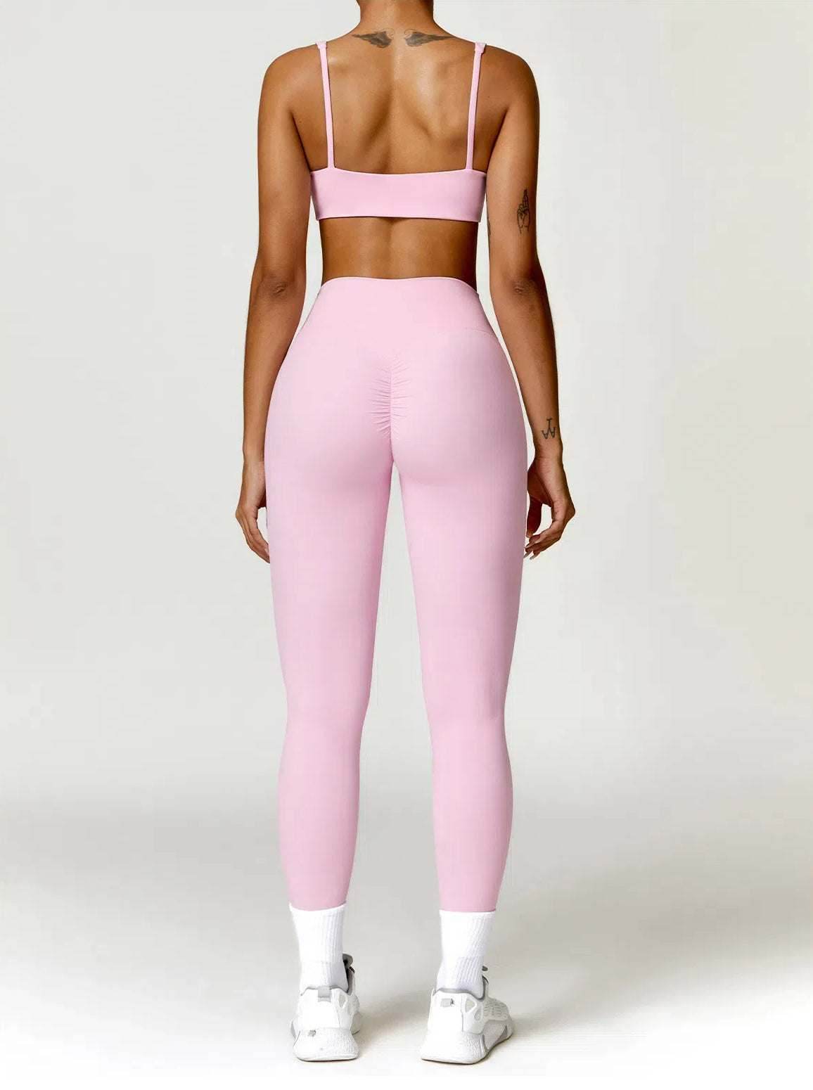 Yoga Wear Set With Bra and Leggings