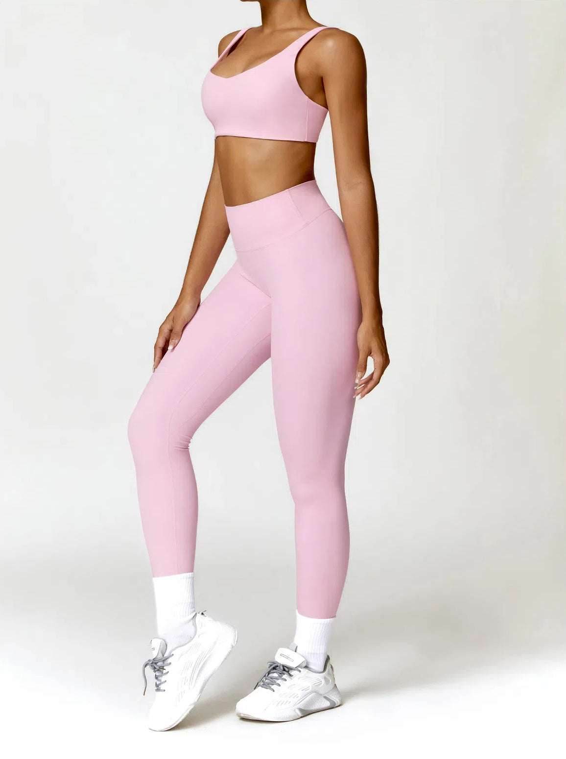 Yoga Wear Set With Bra and Leggings