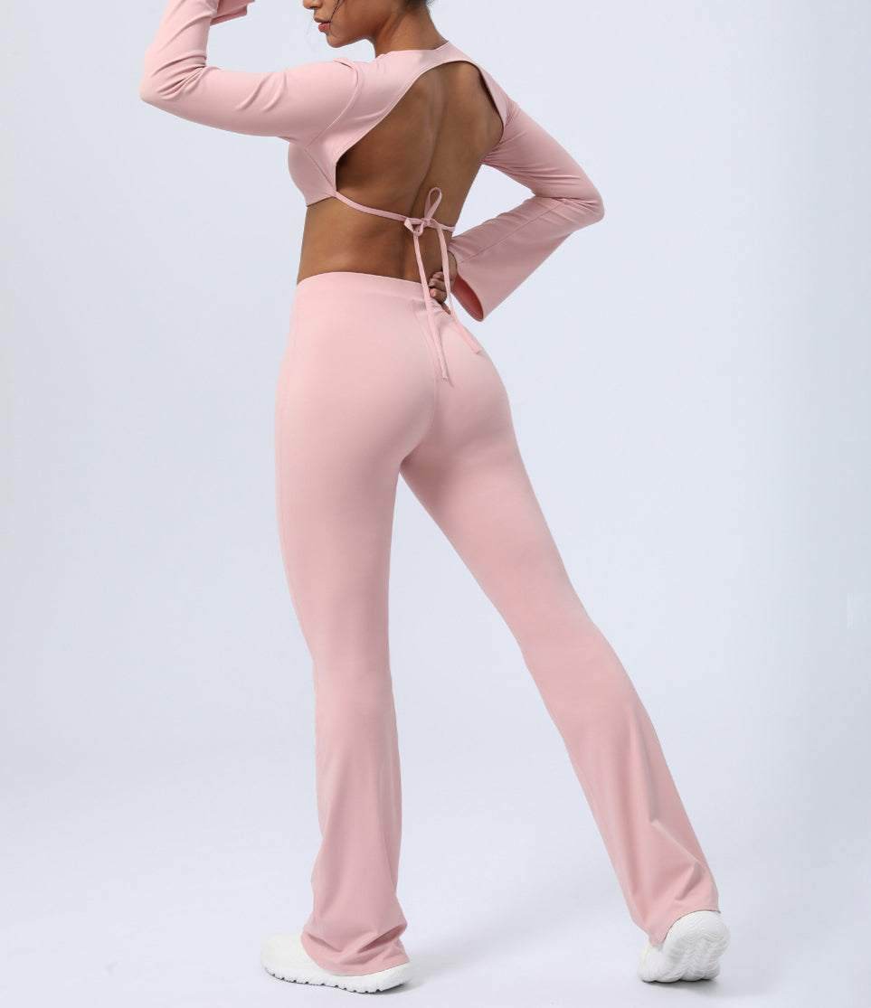Butt Lifting Flared Leg Workout Pants