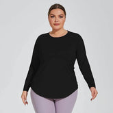 Long sleeve Loose Sports T-shirt