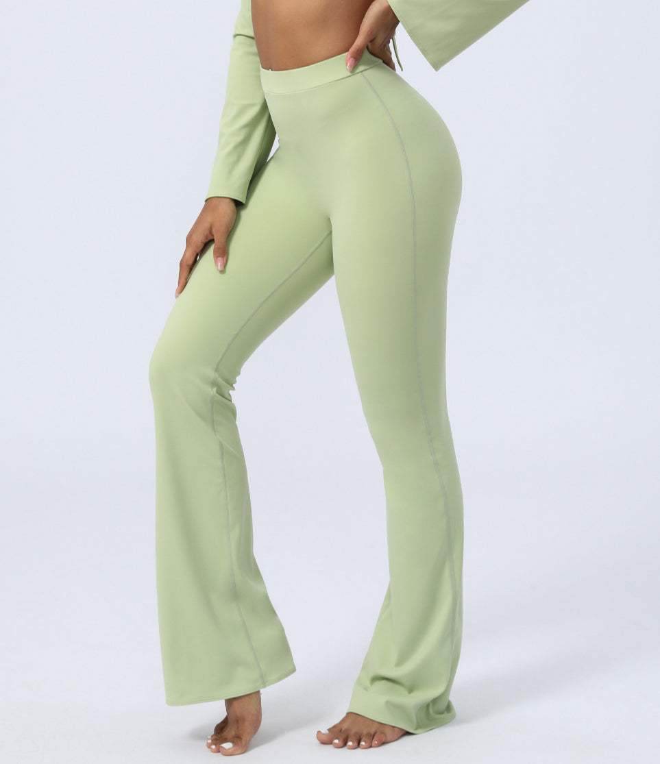 Butt Lifting Flared Leg Workout Pants