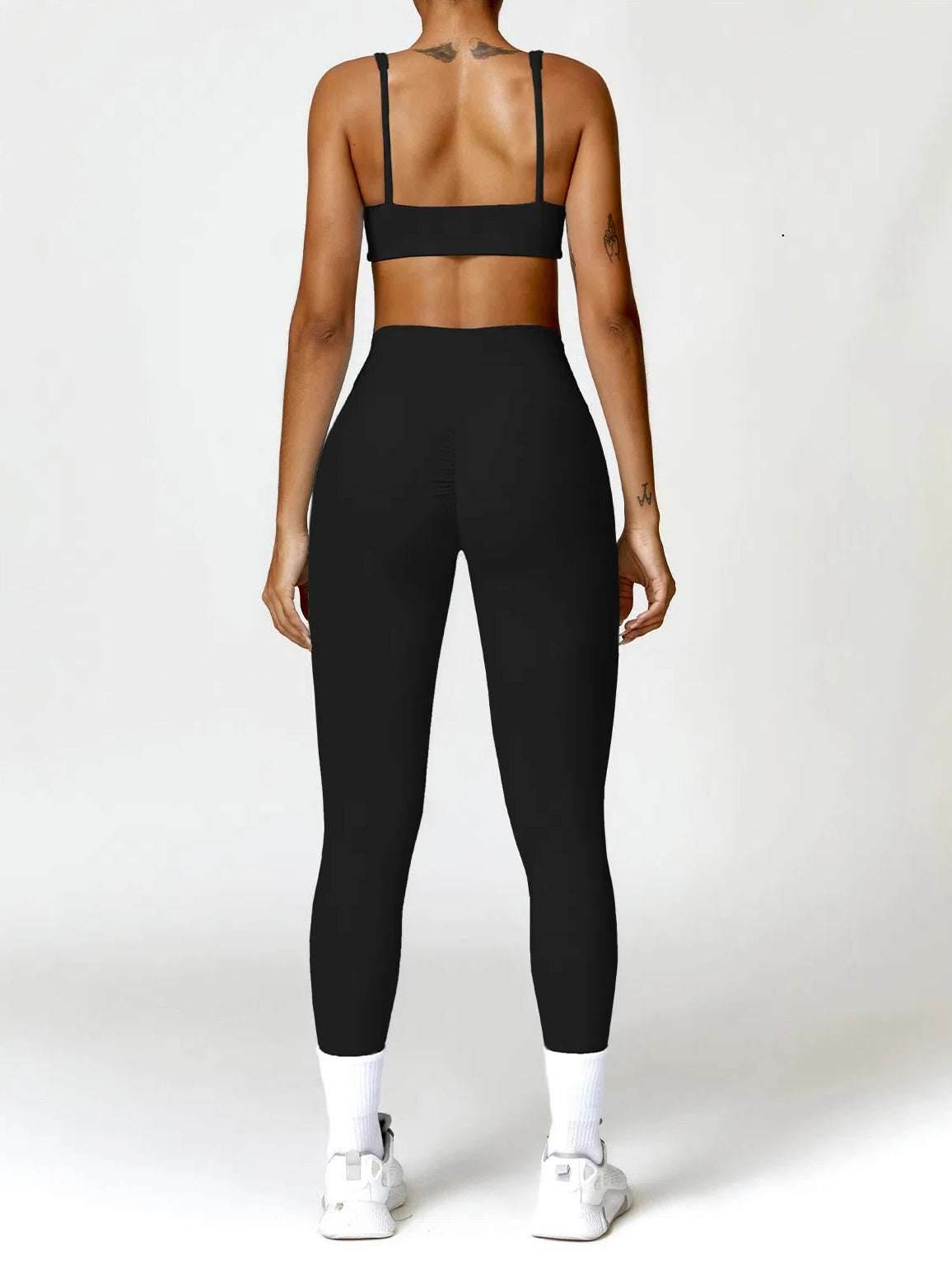 Yoga Wear Set With Bra and Leggings