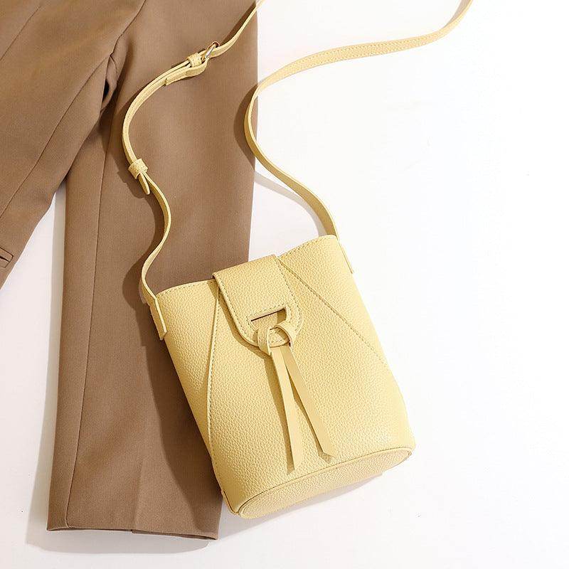 Mini Crossbody Bucket Cell Phone Bag