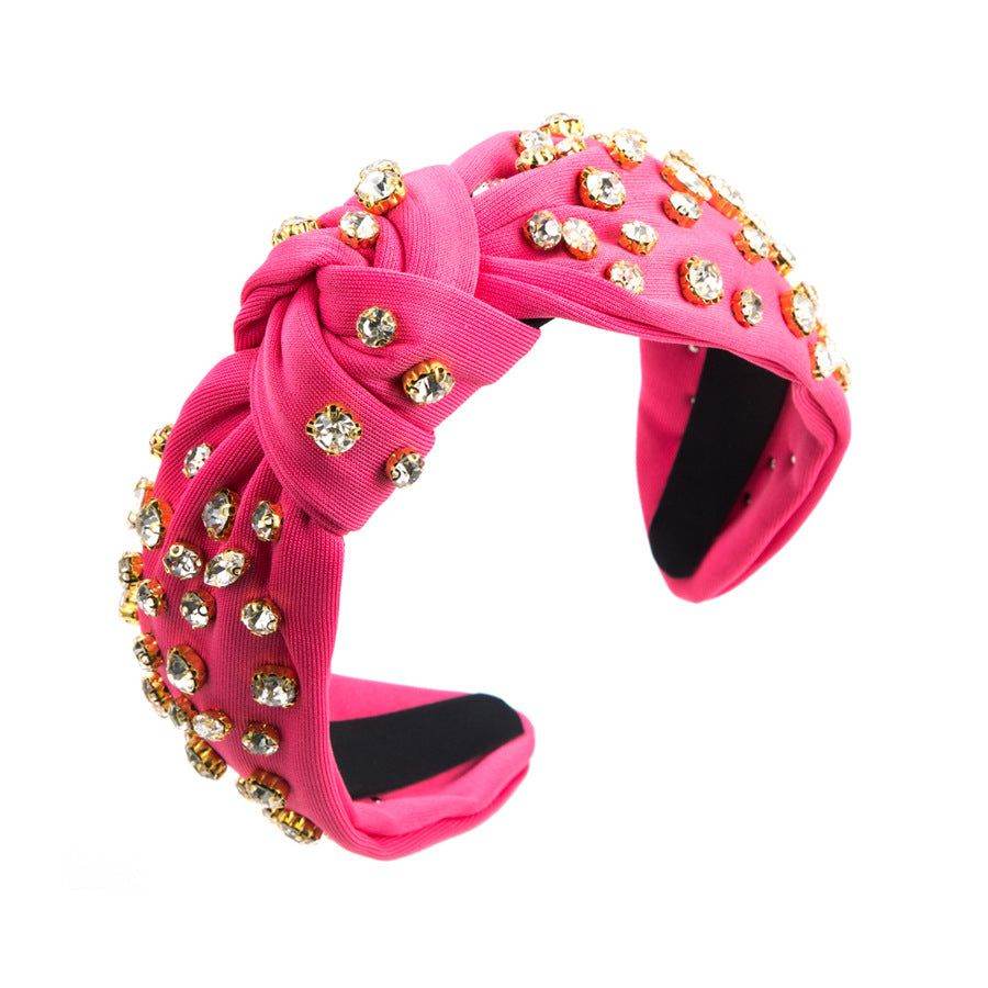 Jeweled Knotted Headband