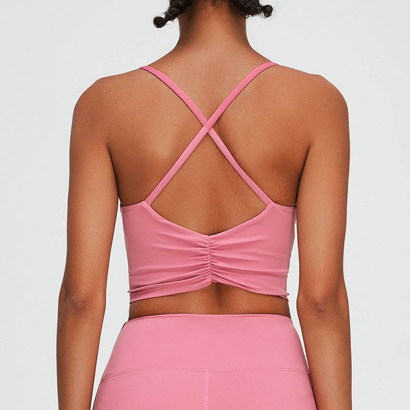 Cross Back Fitness Bra