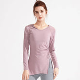 Long Sleeves Workout T-Shirt With Hoodies