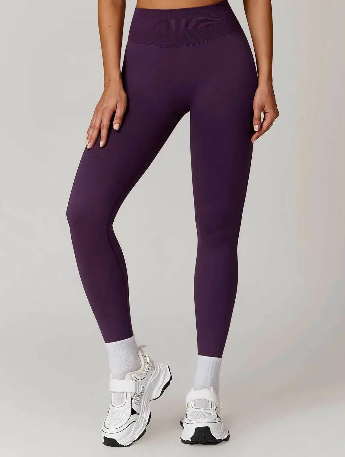 High Waist Athletic Leggings -