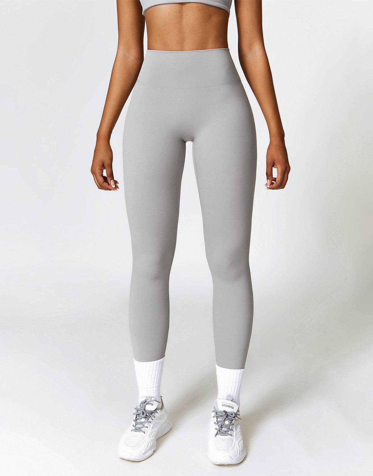 No Front Seam High Waist Sports Leggings