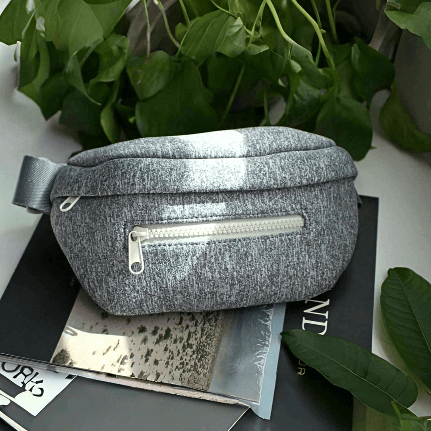 Neoprene Fanny Pack Waist Bag Crossbody Bag