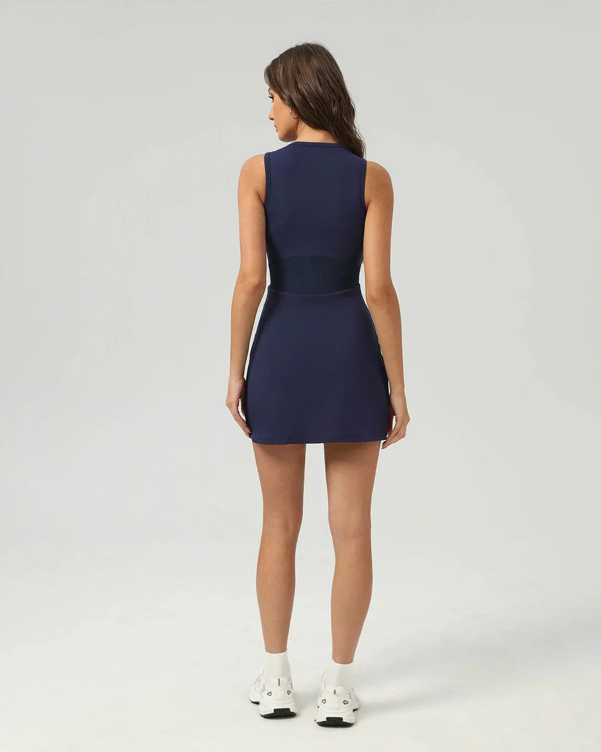Sleeveless Tennis Athletic Dress with Short -