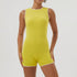 Sleeveless Yoga Jumpsuit With Chest Pad