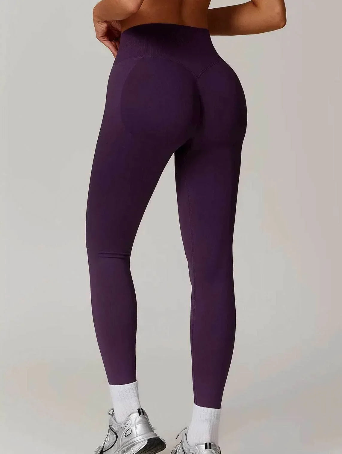 High Waist Athletic Leggings -