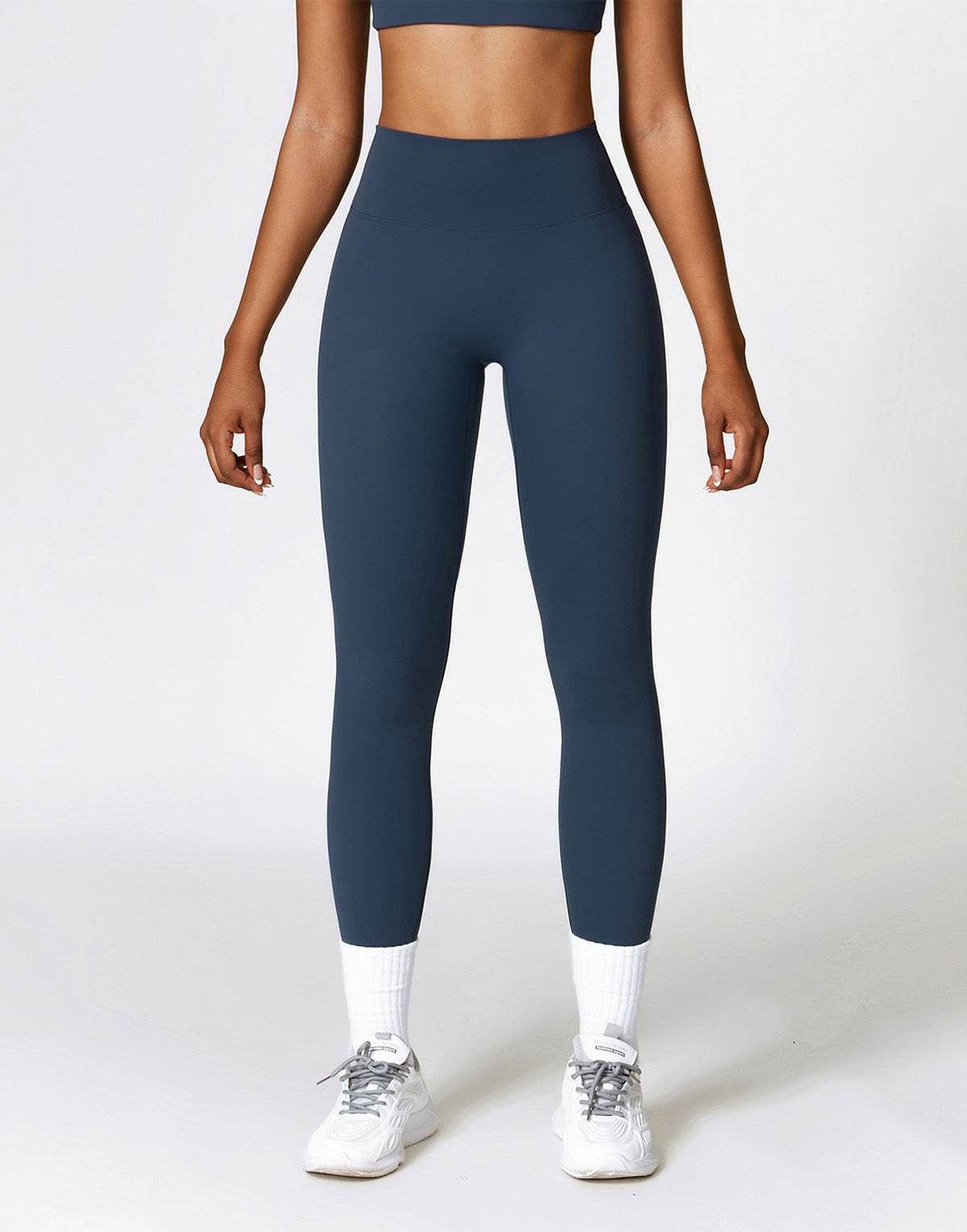 No Front Seam High Waist Sports Leggings