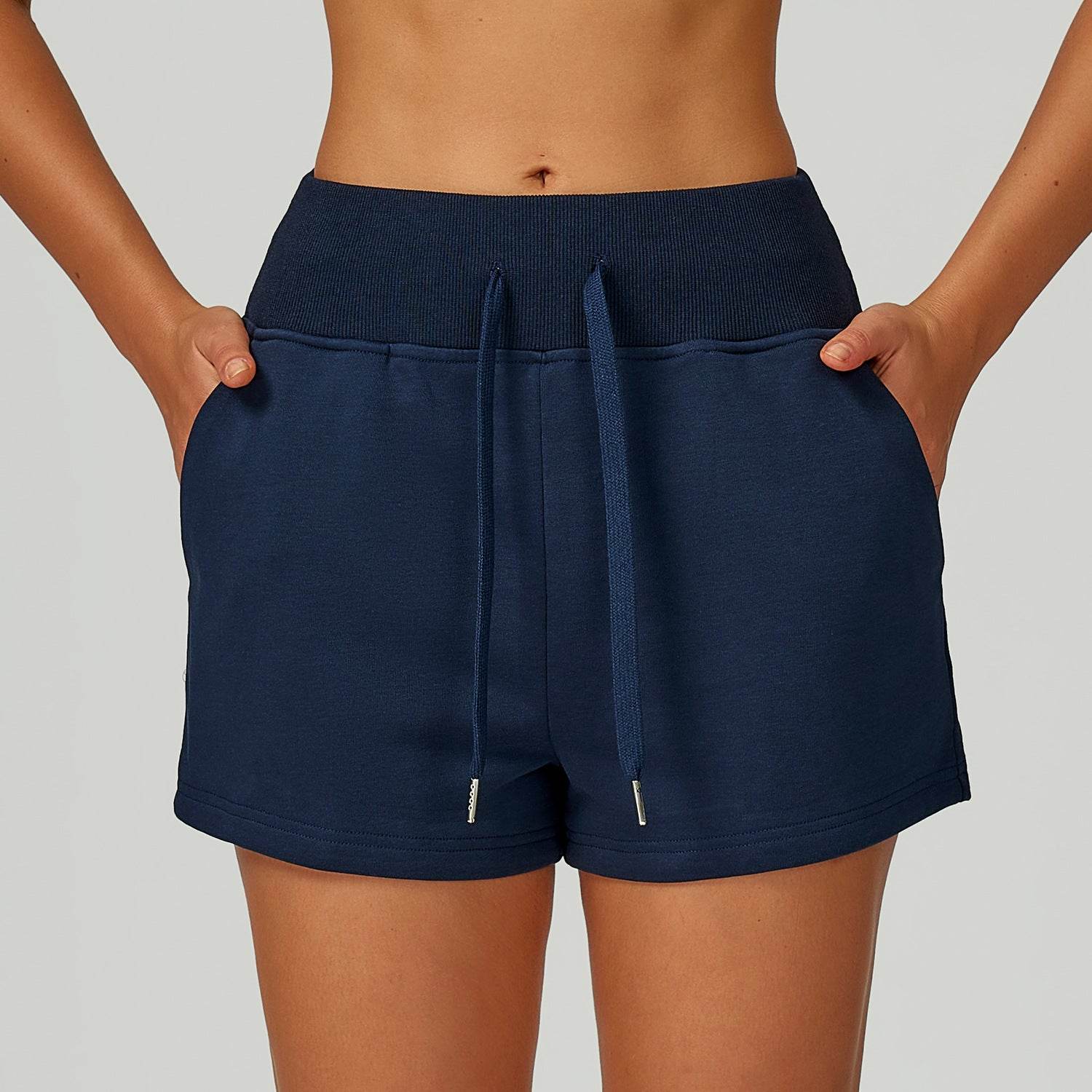 Sweat Shorts with Pockets Drawstring Casual Lounge Short