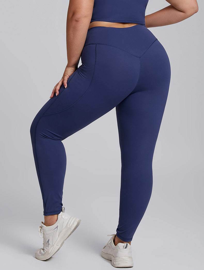 Plus Size High Waisted Yoga Leggings for Women