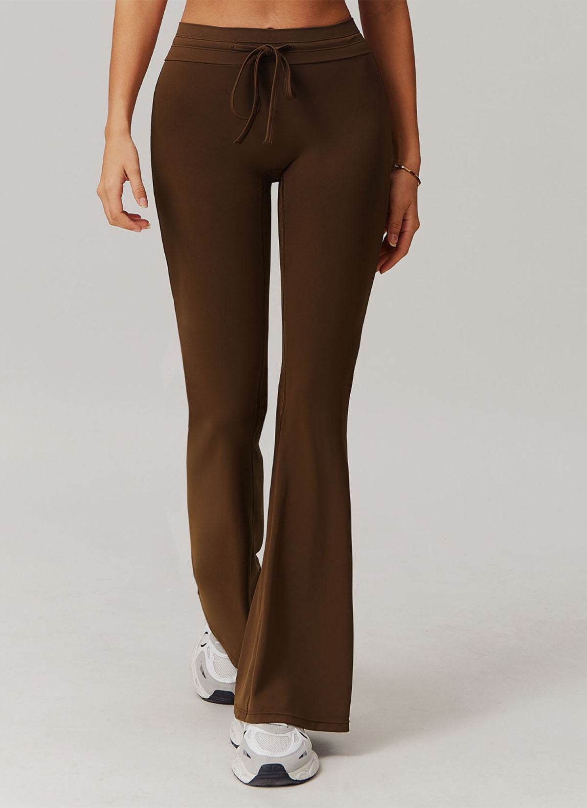High Waist Wide Leg Yoga Flare Pants