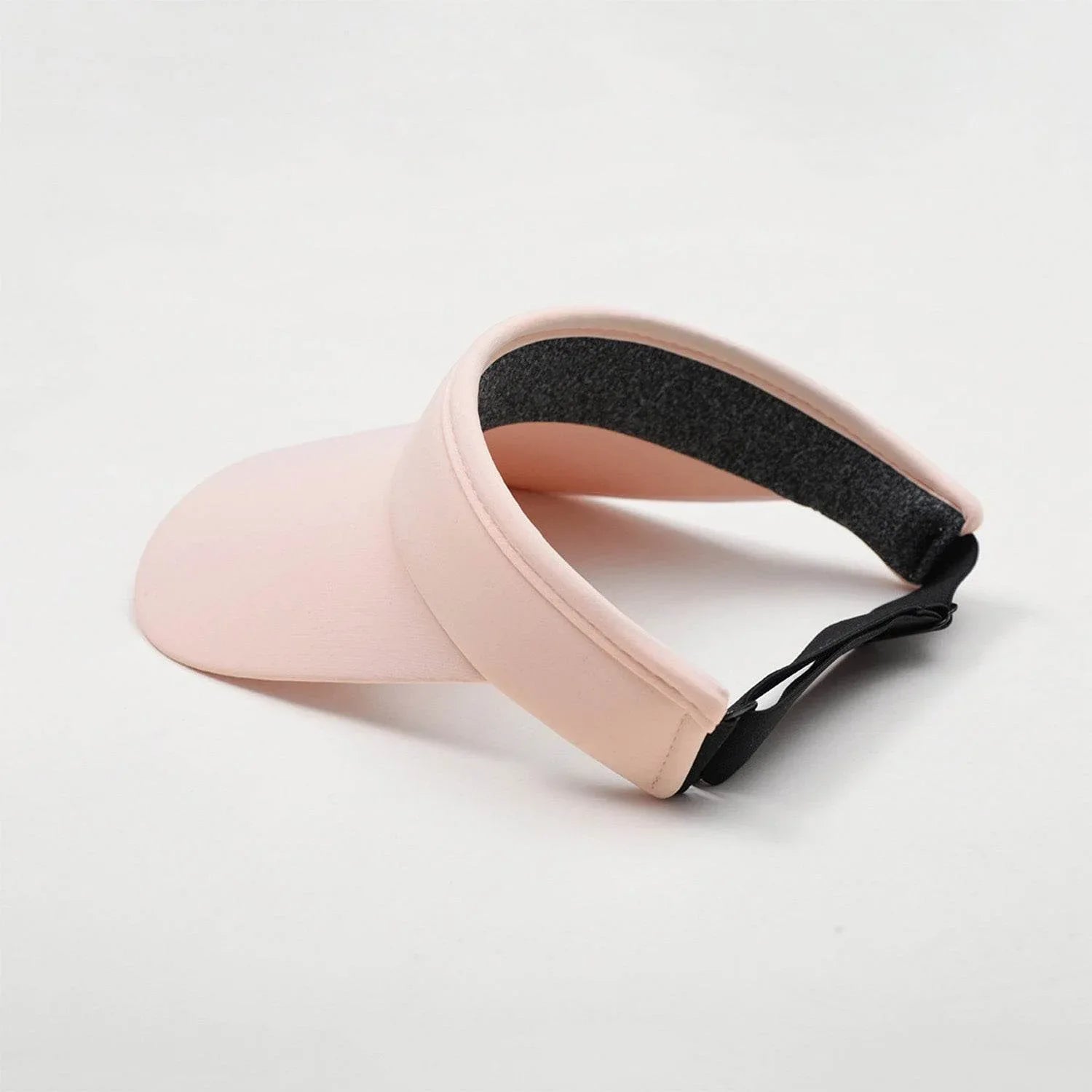 Wide Brim Sports Visor Hats Adjustable Empty Top Cap -