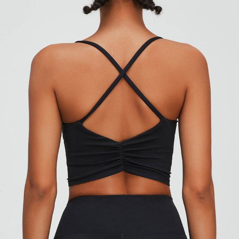 Cross Back Fitness Bra