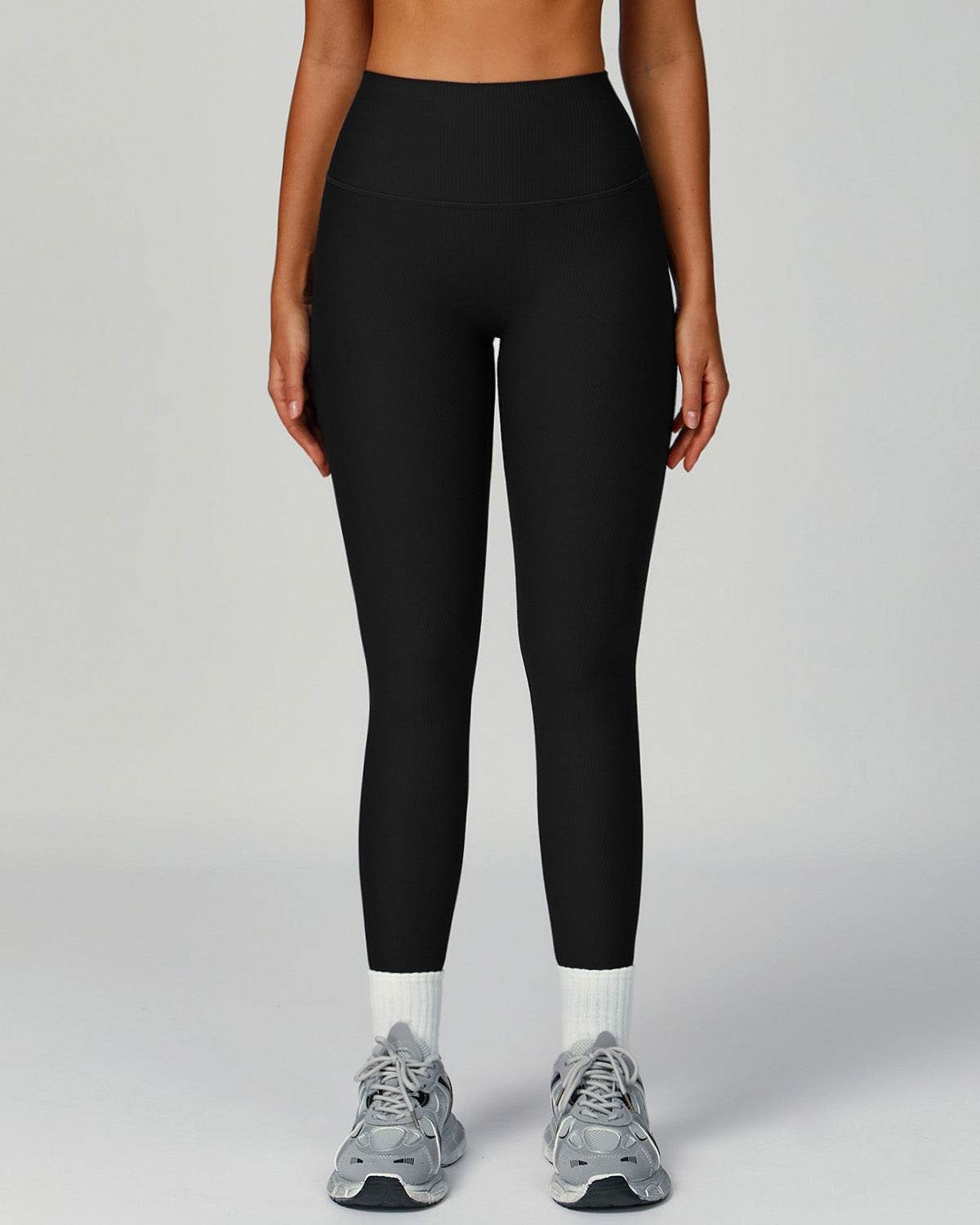Ribbed High Waist Sports Legging