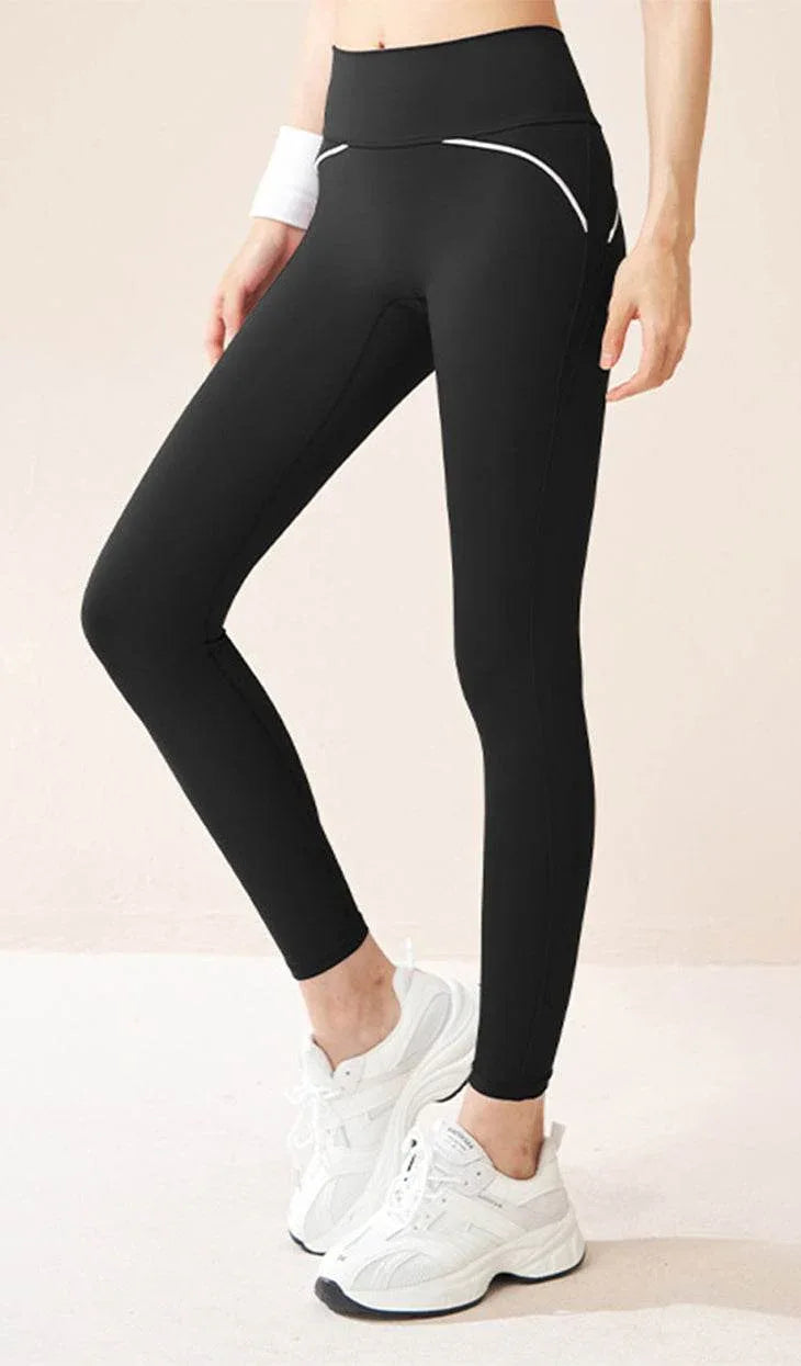 High Waist Booty Scrunch Lift Sports Leggings -